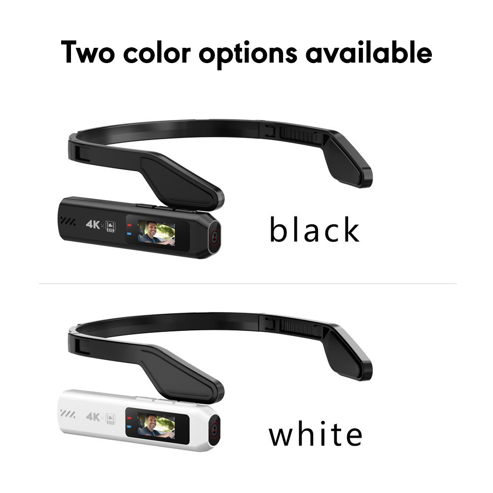 Anti shake head mounted camera