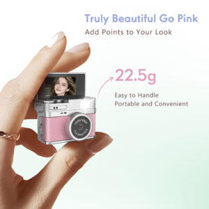 Flip screen camera