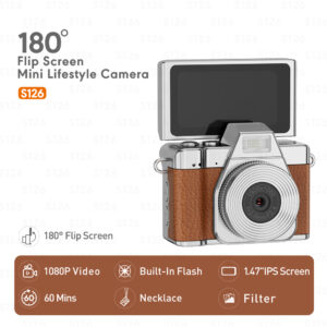 Flip screen selfie camera